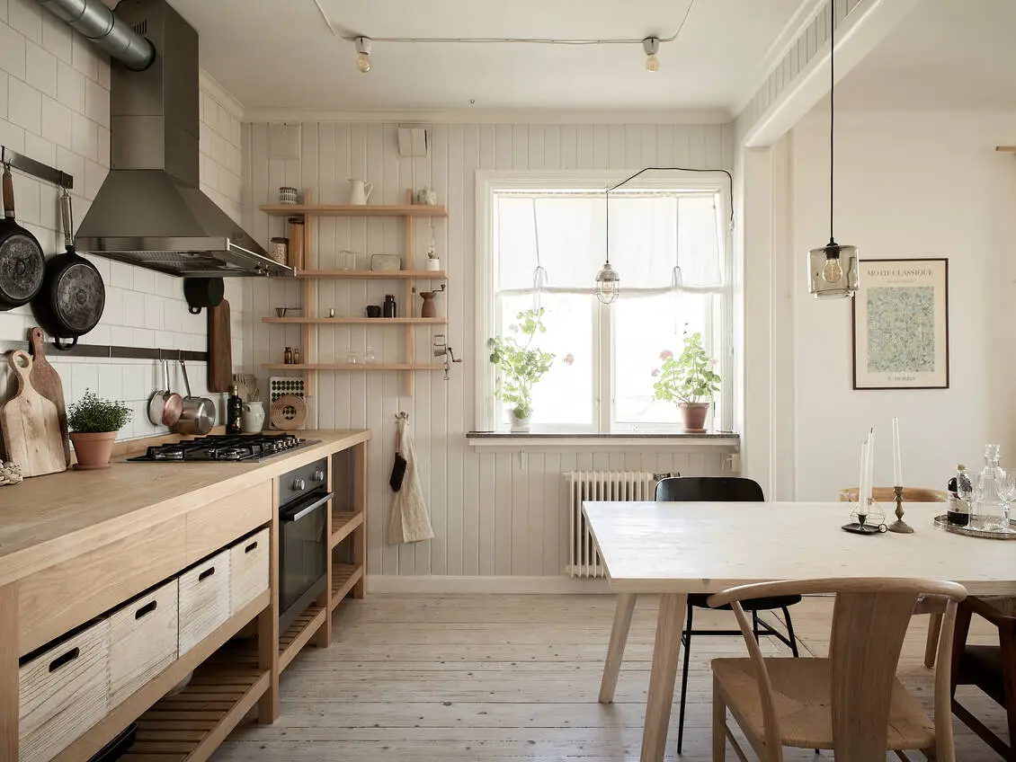 瑞典自然风公寓设计-3