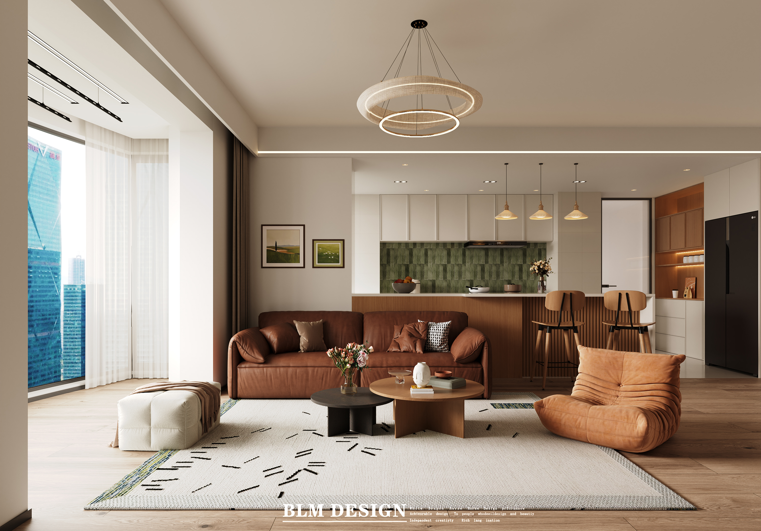 现代原木丨白龙马效果图-10