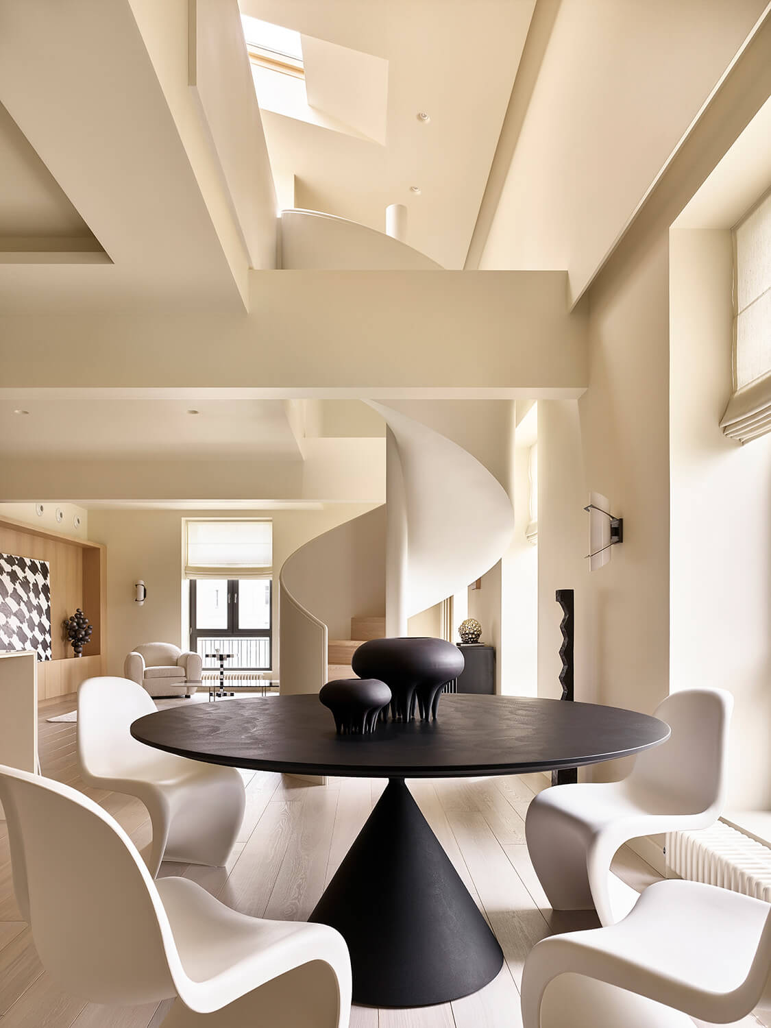 莫斯科色彩鲜艳的现代公寓丨俄罗斯莫斯科丨Well Done Interiors-14