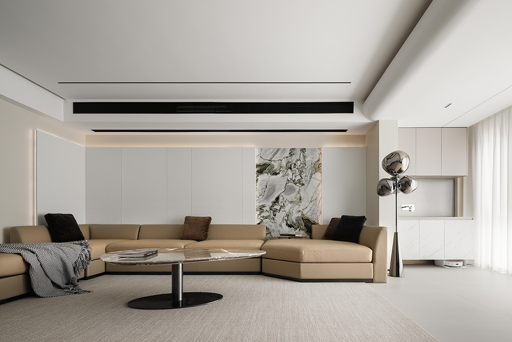 现代简约私宅空间设计丨科盛装饰设计-6