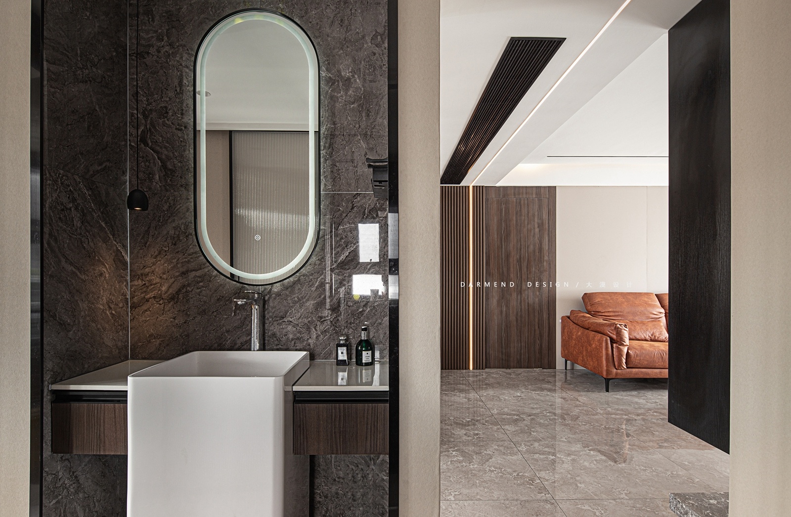 焦糖丨中国南京丨大漠·室内设计-29