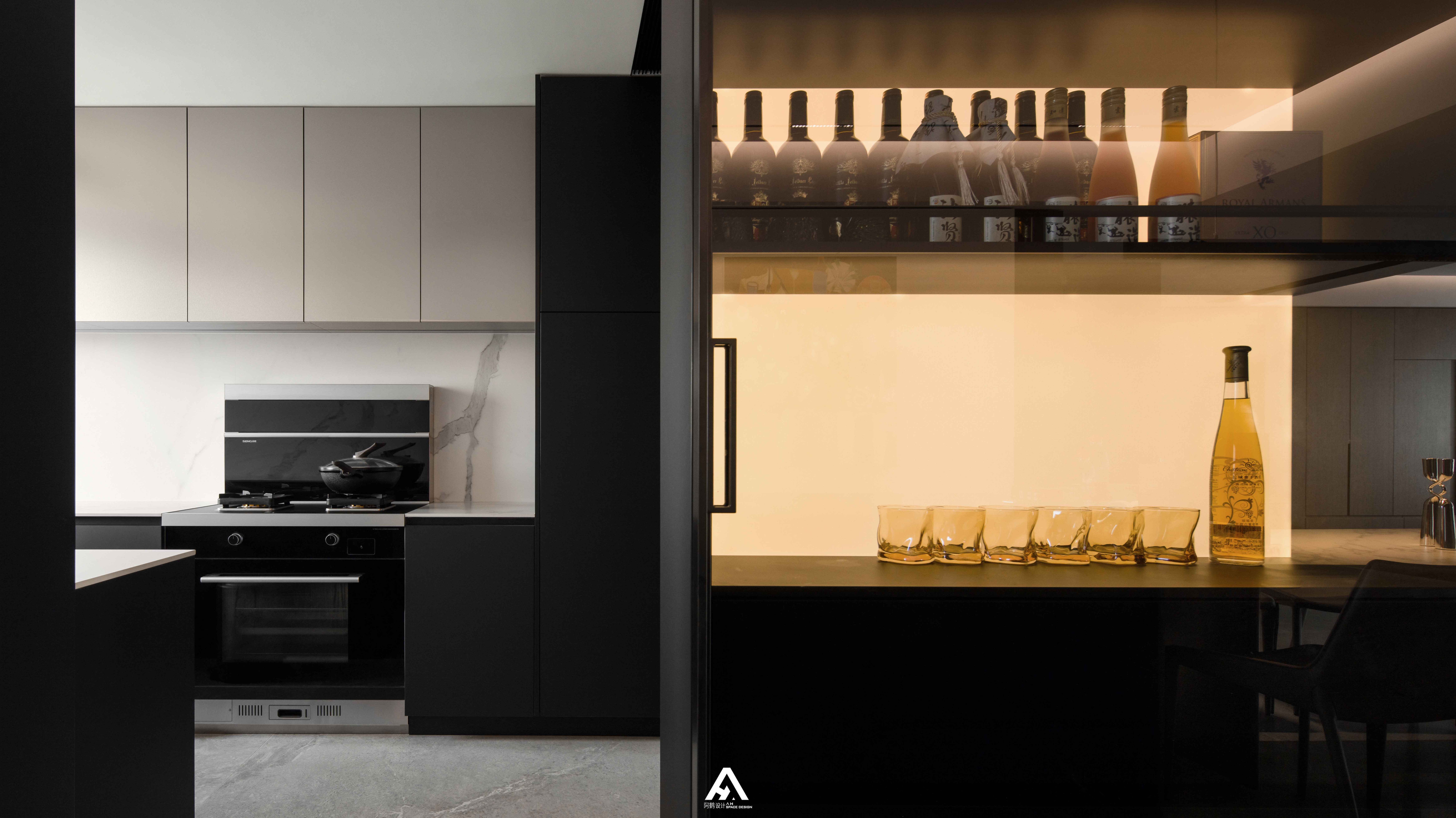 高颜值景观大平层设计丨中国南昌丨南昌阿鹤设计-43