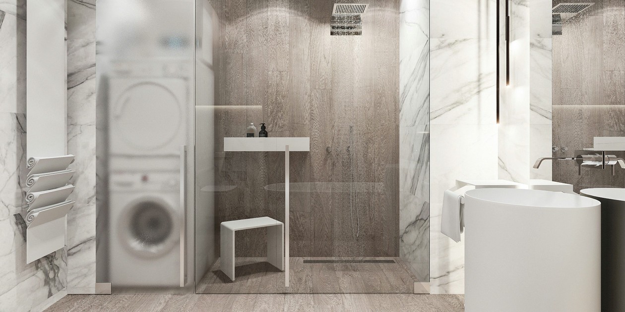 金属与大理石 打造出精致奢华的住宅-24