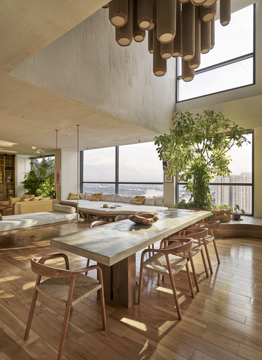 热带阁楼丨越南胡志明市丨StudioDuo Architecture | Interior-0