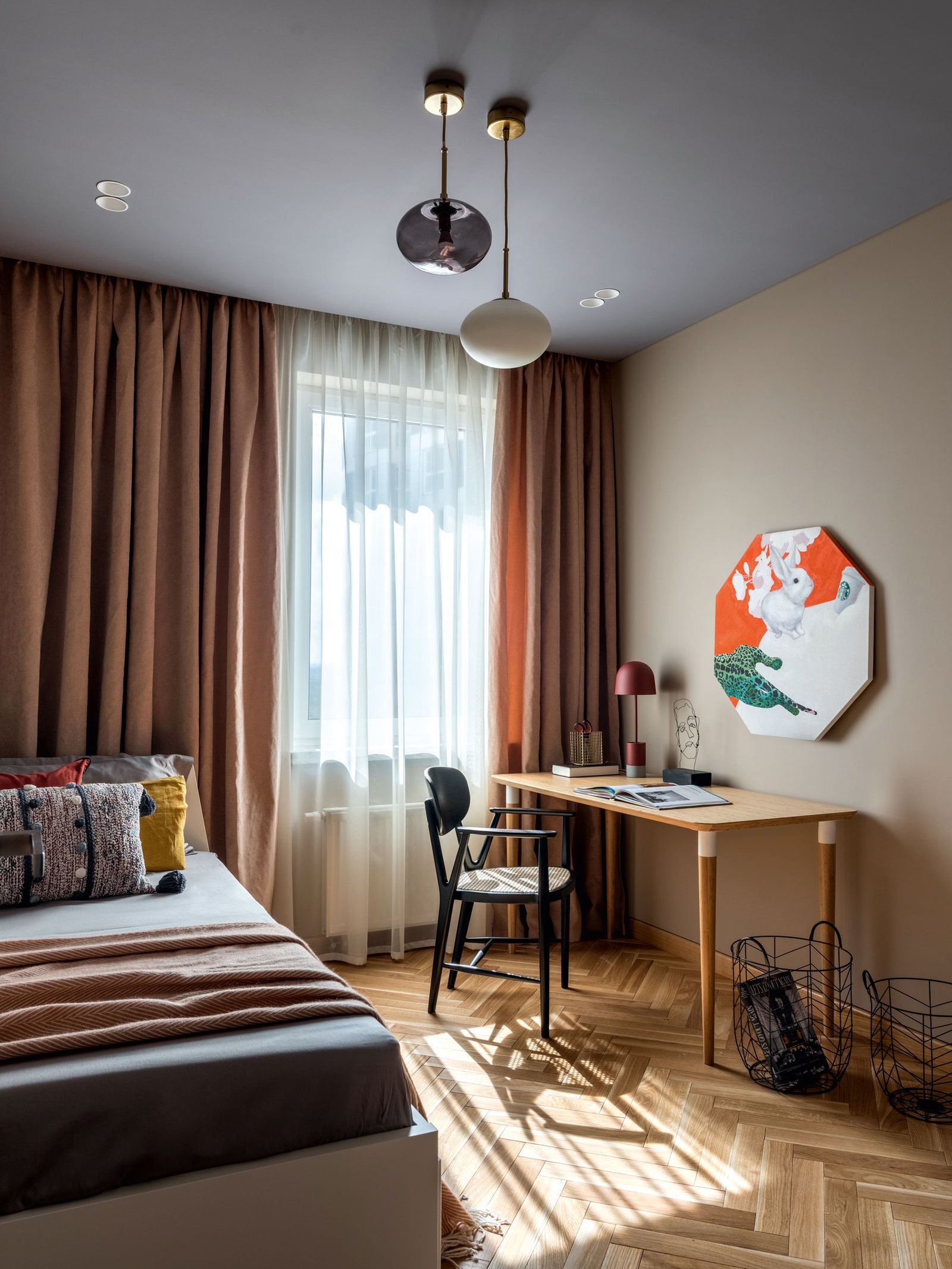 预算型61㎡出租公寓室内设计丨俄罗斯莫斯科丨设计师阿纳斯塔西娅·布兰特-20