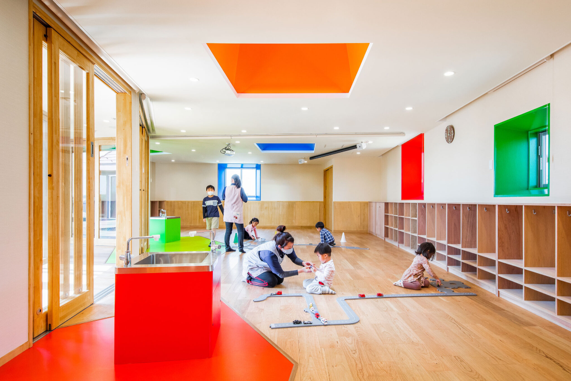 日本流山市幼儿园 KidsLabo丨日本千叶丨TeamLab Architects-33