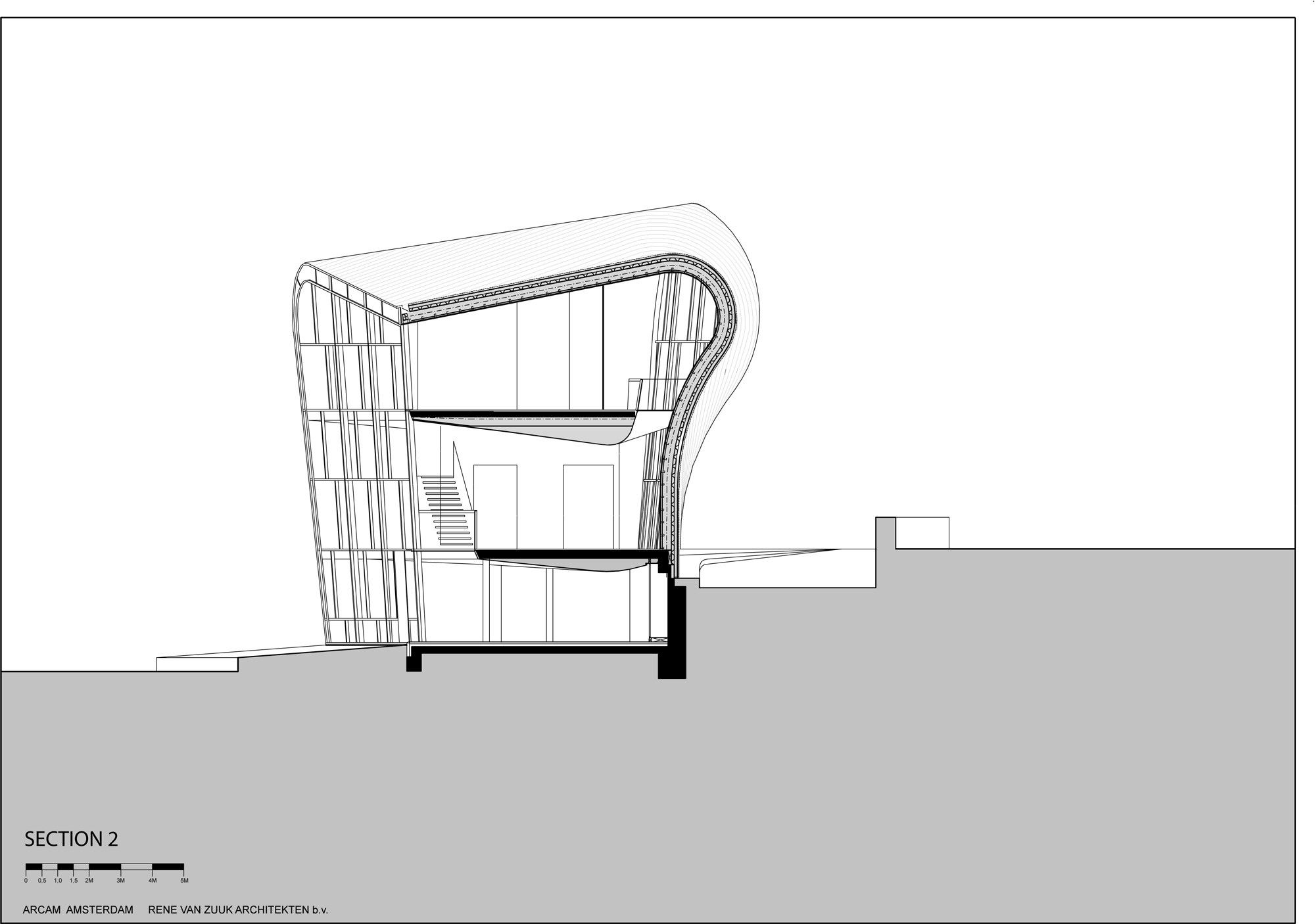 阿姆斯特丹建筑中心 · 创意折叠式立面设计-34