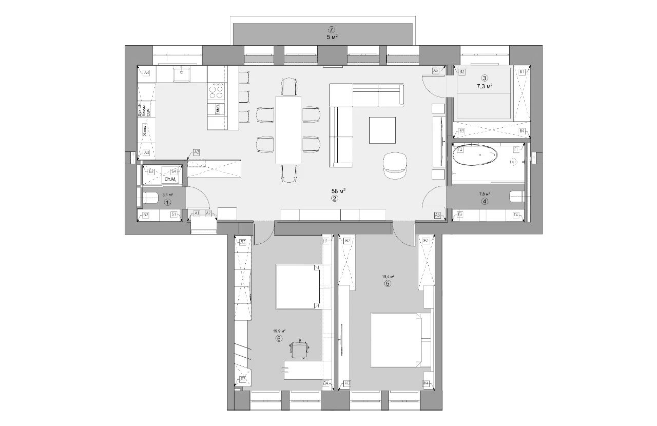 120㎡日式空间丨ArtUgol-5