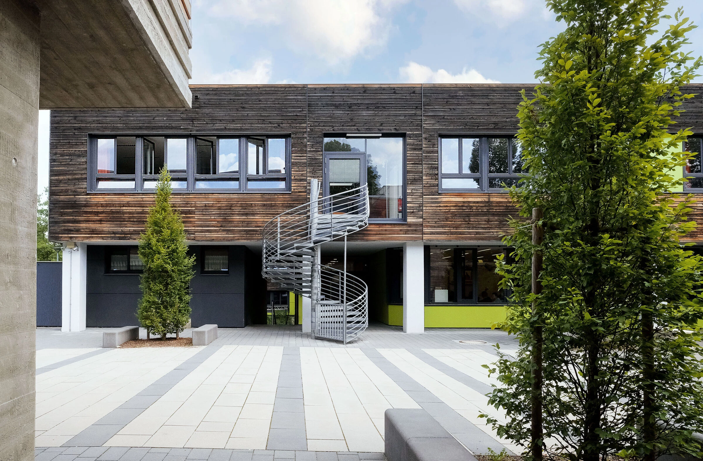 Gymnasium Neubiberg 中学扩建丨德国丨Peck.Daam Architekten-27