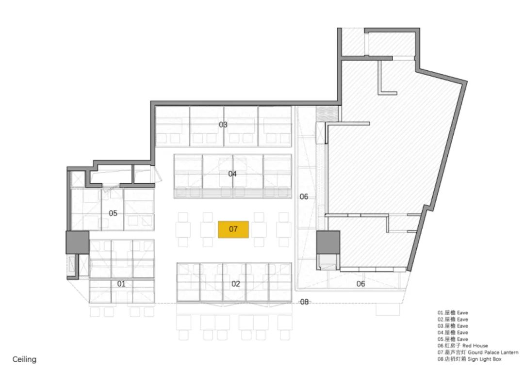 喜乐川菜·屋檐下,烟火味丨中国上海丨弹性工作室-13