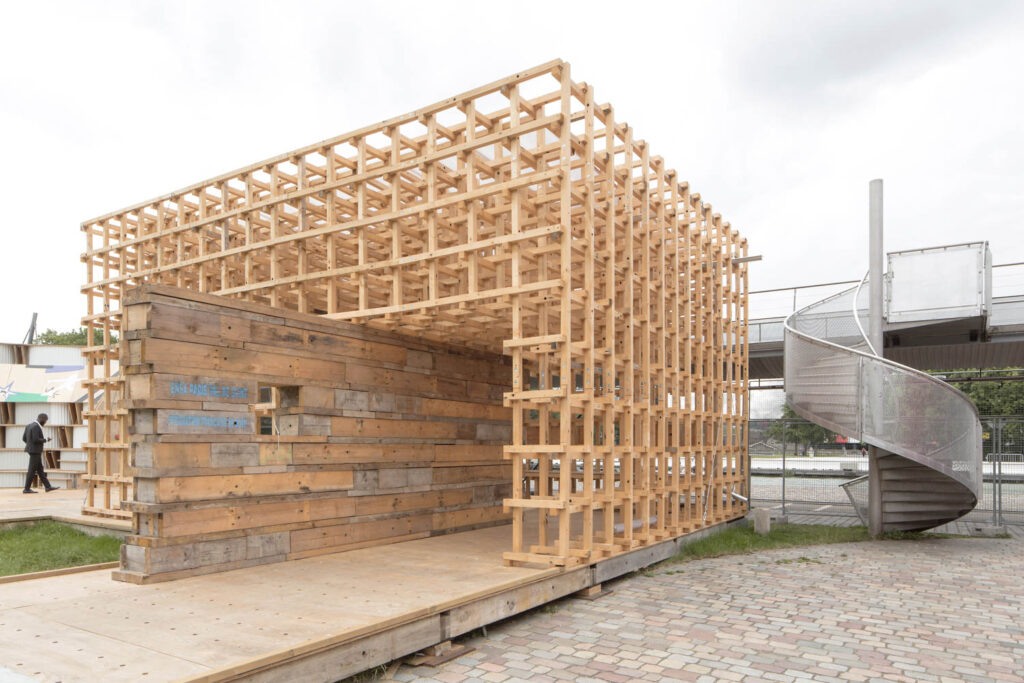 2024 巴黎奥运会法国俱乐部的 ArchiFolies 展馆丨法国巴黎丨20 所法国建筑学校-18