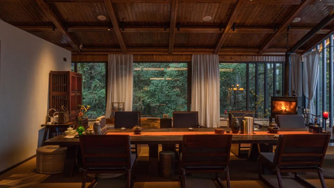 雨母山庄民宿茶室丨中国衡阳丨曲界·之间设计机构-38