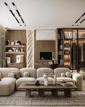 Master Suite Elegance: Bedroom & Private Bath