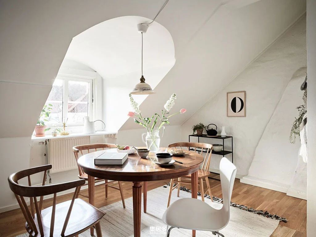 瑞典 44 平方米明亮阁楼公寓-17