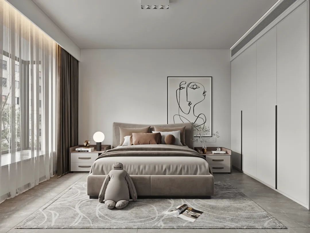 现代时尚之家 · 西安万家灯火复室住宅设计丨中国西安丨西安.大小空间设计-13