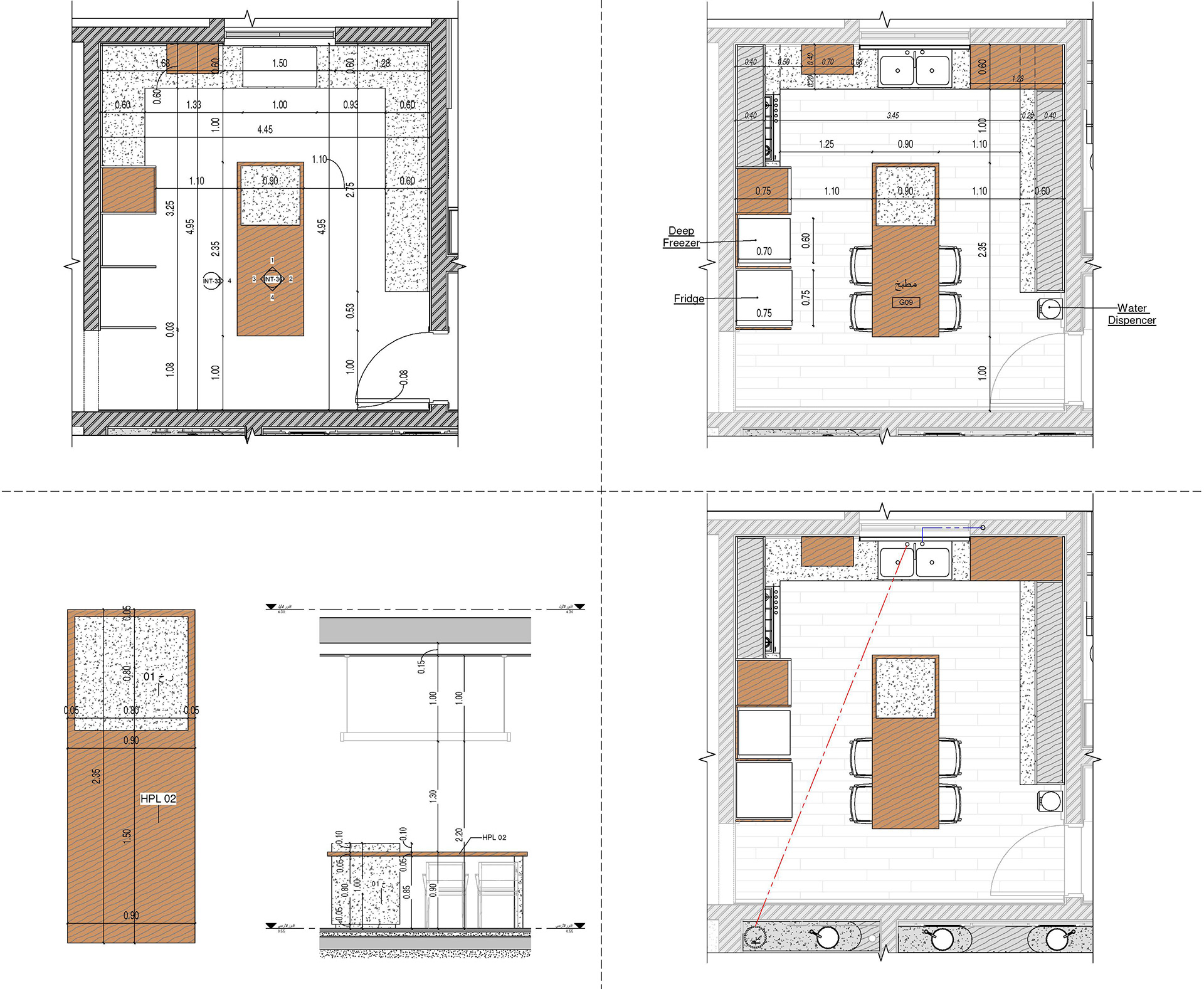 A·A 现代别墅室内设计丨沙特阿拉伯丨Bariq Consultants-46