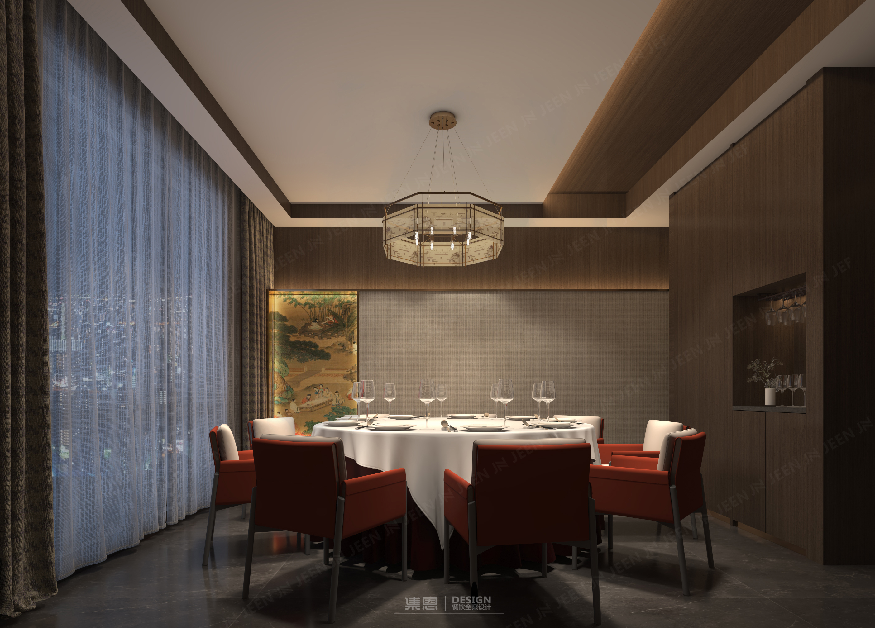 琴台酒庄·品鉴馆丨中国郑州丨集恩餐饮全案设计-14