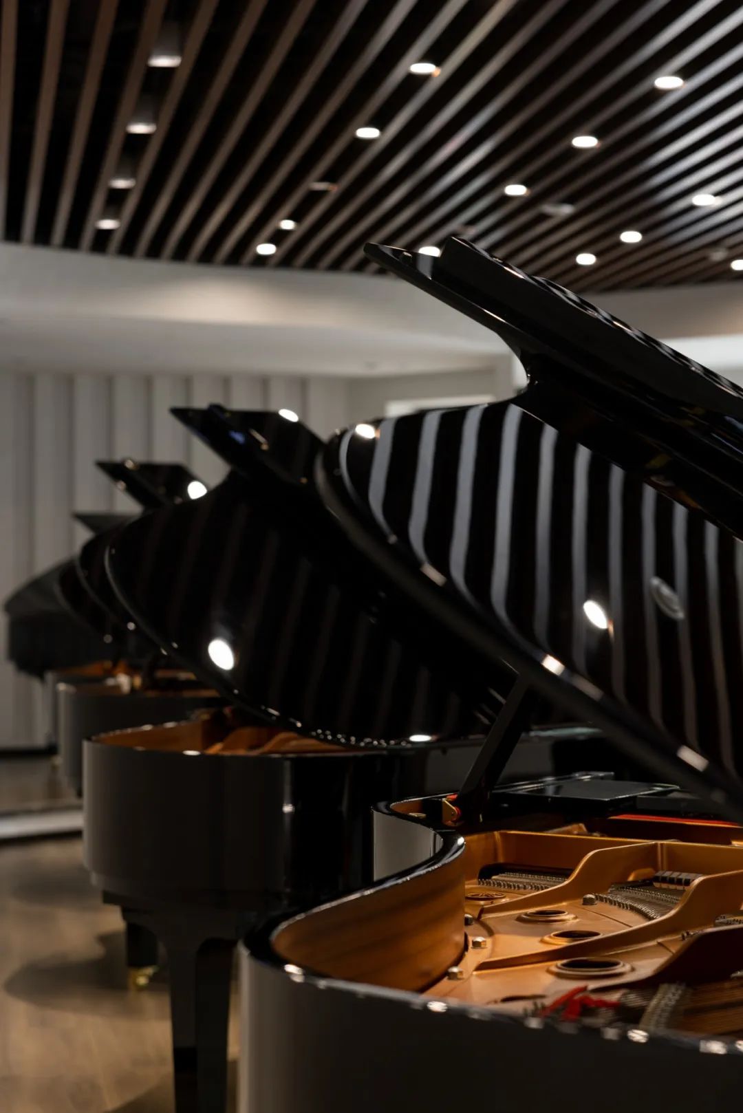 川音琴行雅马哈钢琴体验中心丨中国宁波丨一憩一空設計事务所-4