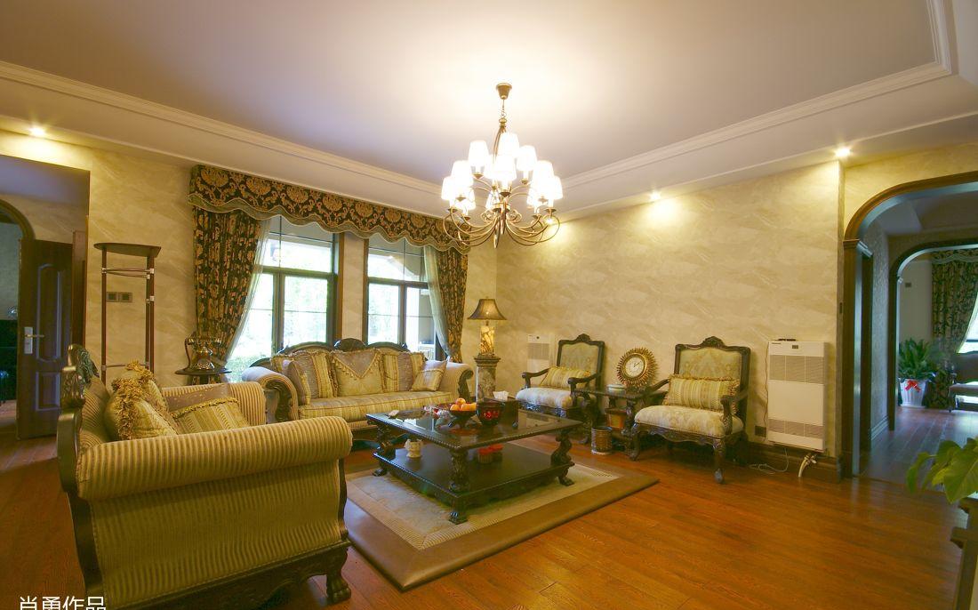 共合直向室内建筑丨别墅丨刮起美式风-6