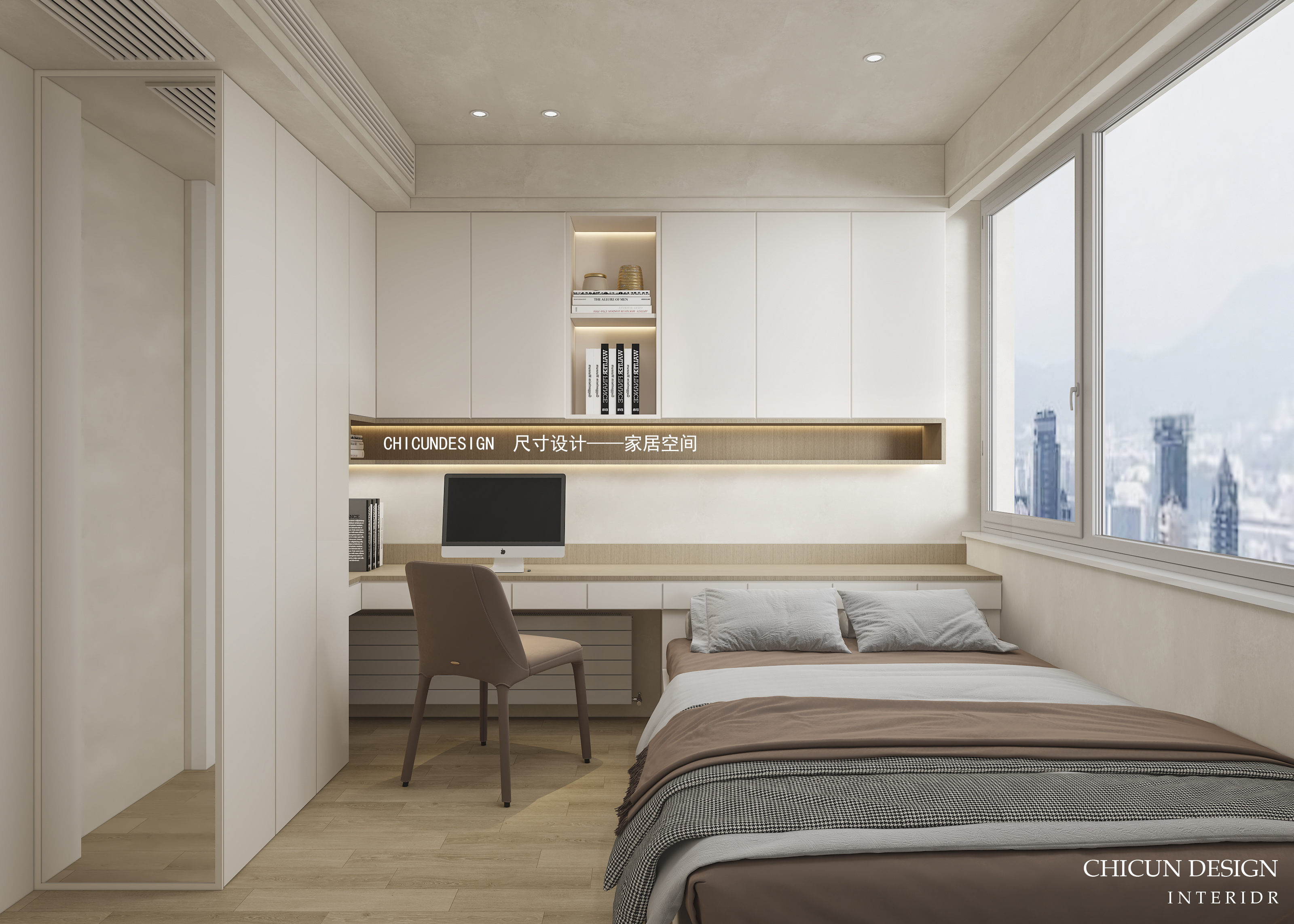 书香原木风丨中国杭州丨尺寸设计-22