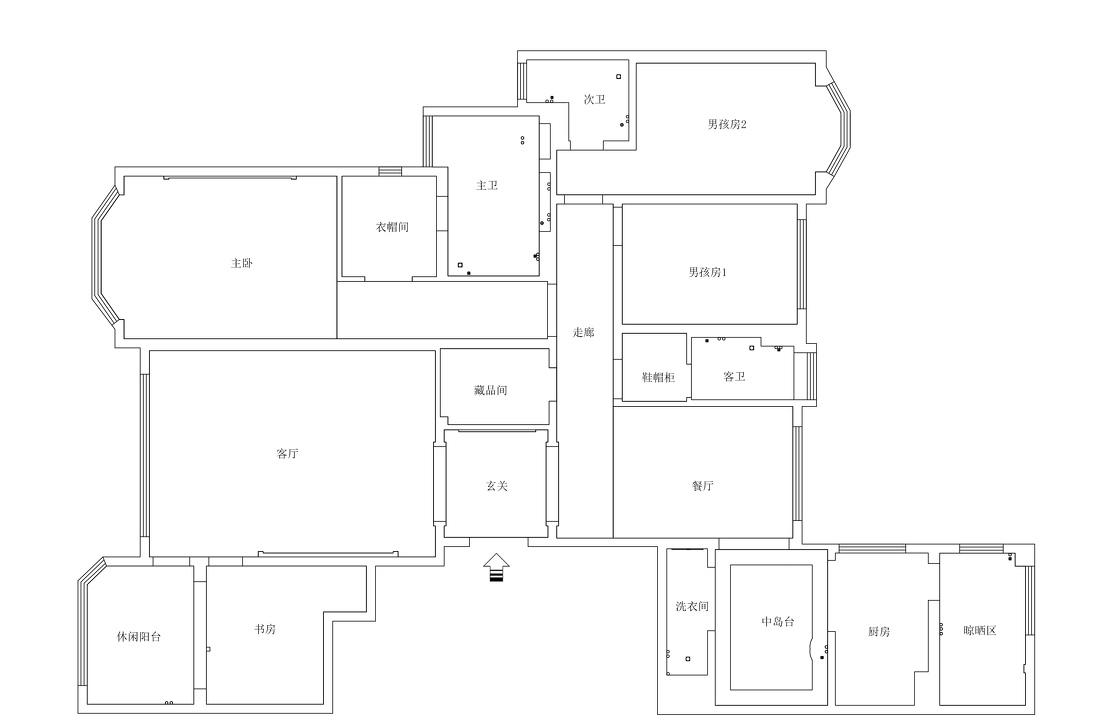 精装房改造,美式新古典邂逅浪漫优雅-0