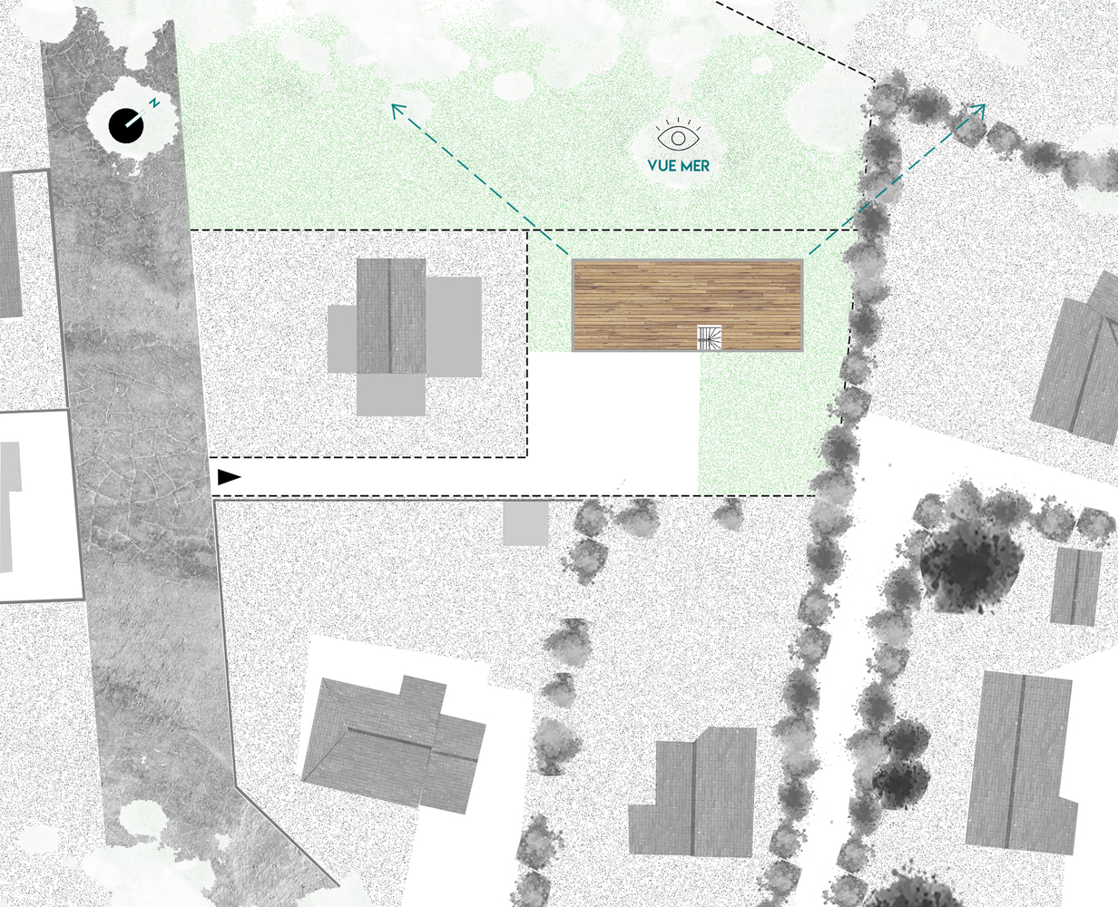 悬浮海景别墅,简约优雅的法式海景之家-13