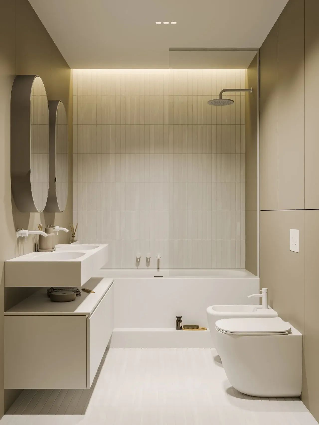 128㎡三居室室内设计-36