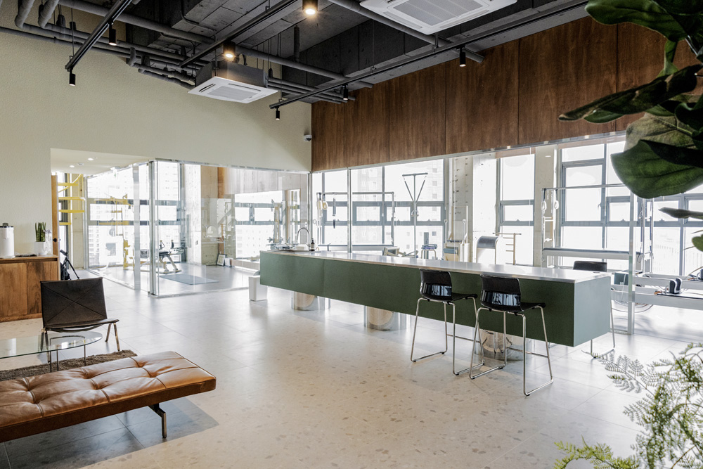 李氏设计 40 平高级健身房，时尚与功能兼具-3