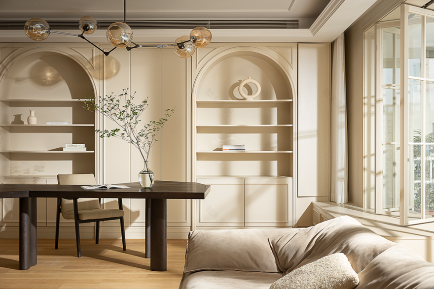现代法式 300㎡大平层设计丨中国上海丨上海示觉室内设计事务所-34