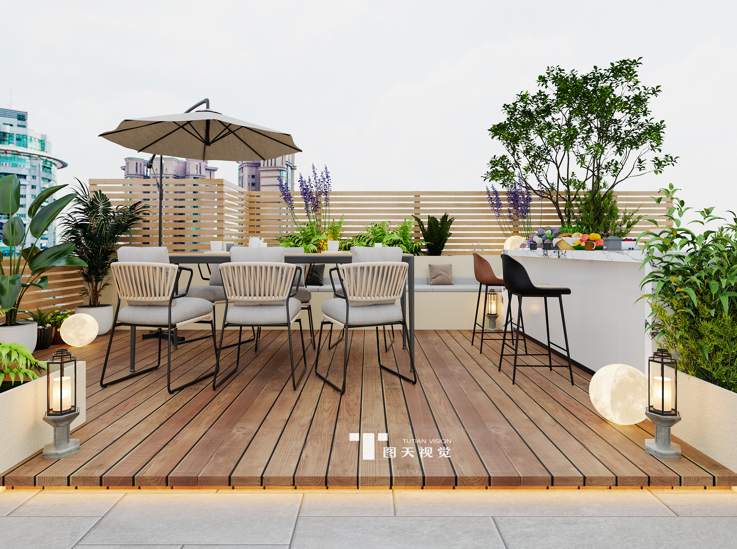 奶油原木|四层别墅-6