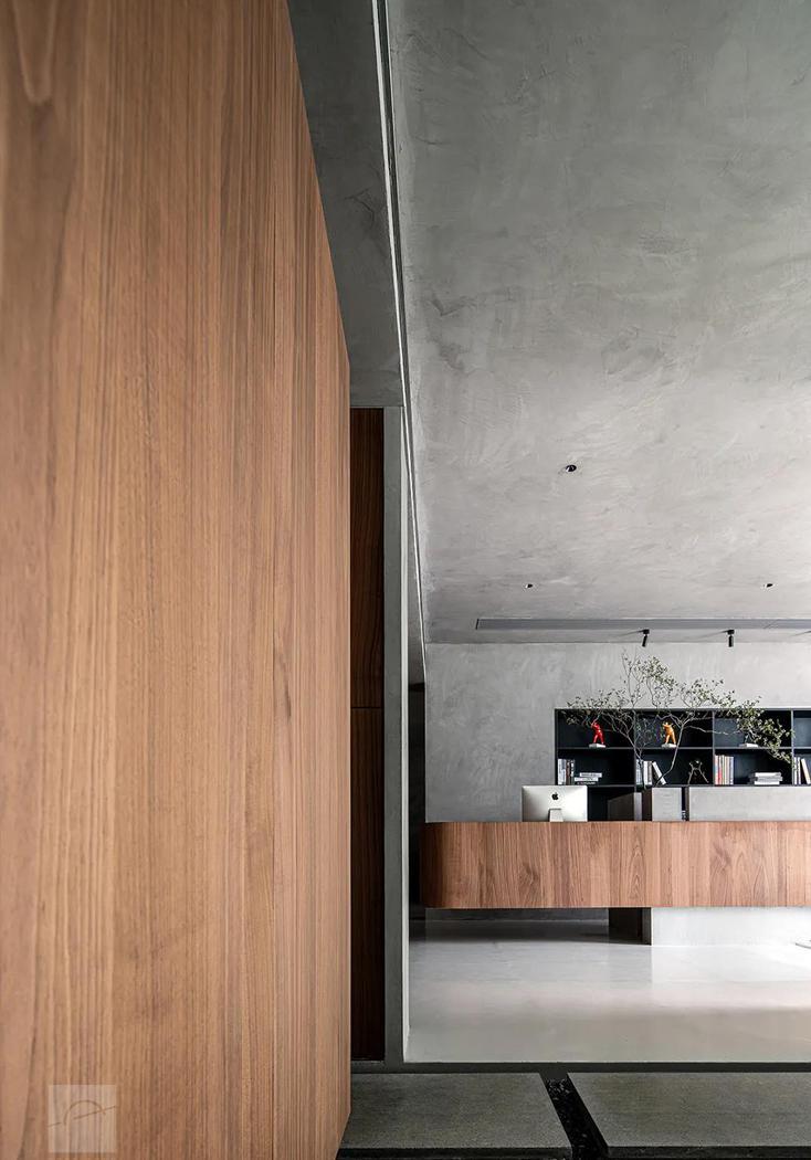 原木简约风设计事务所丨离×合设计事务所-17