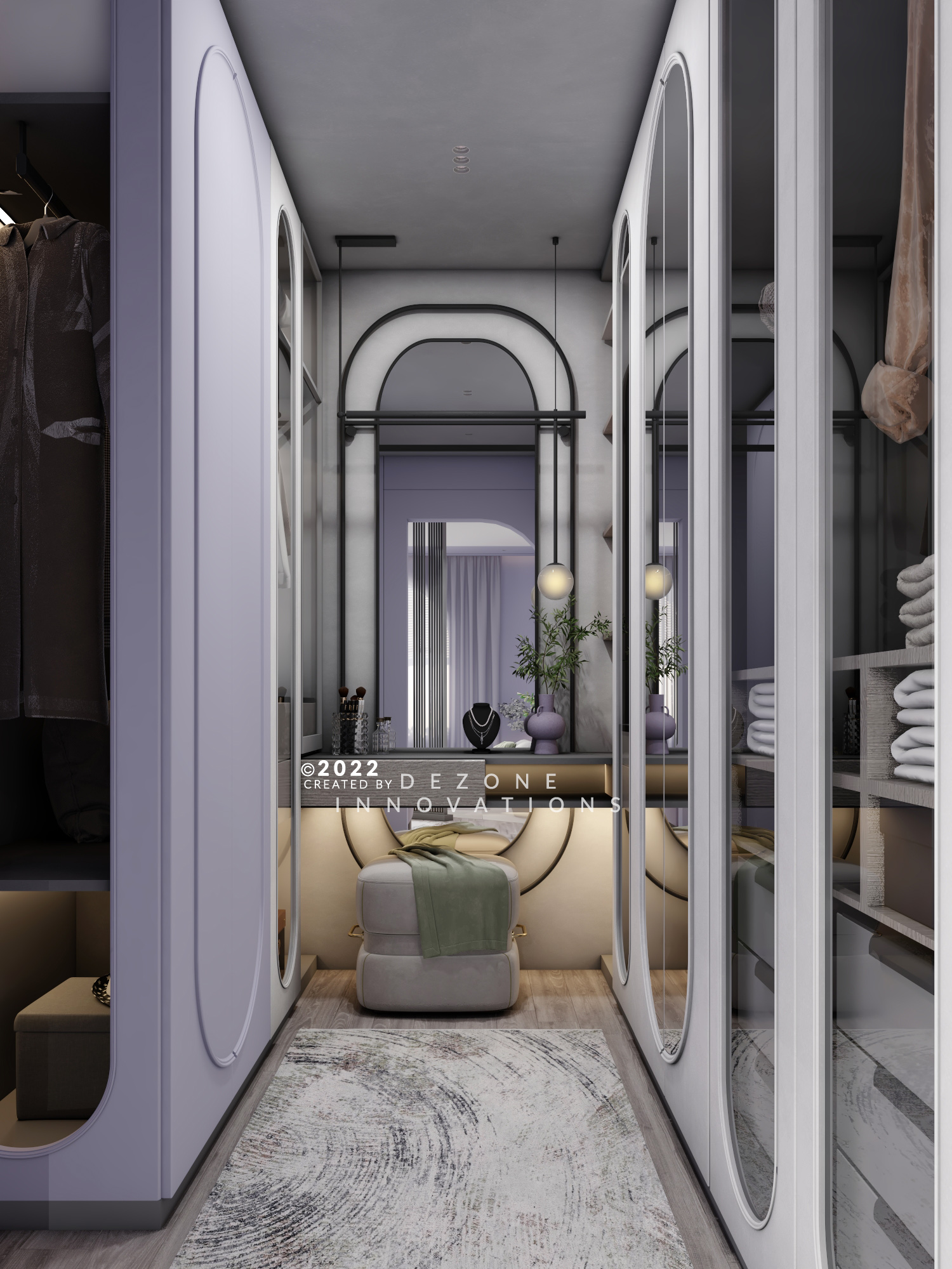 主卧室丨巴勒斯坦丨Dezone Innovations-14