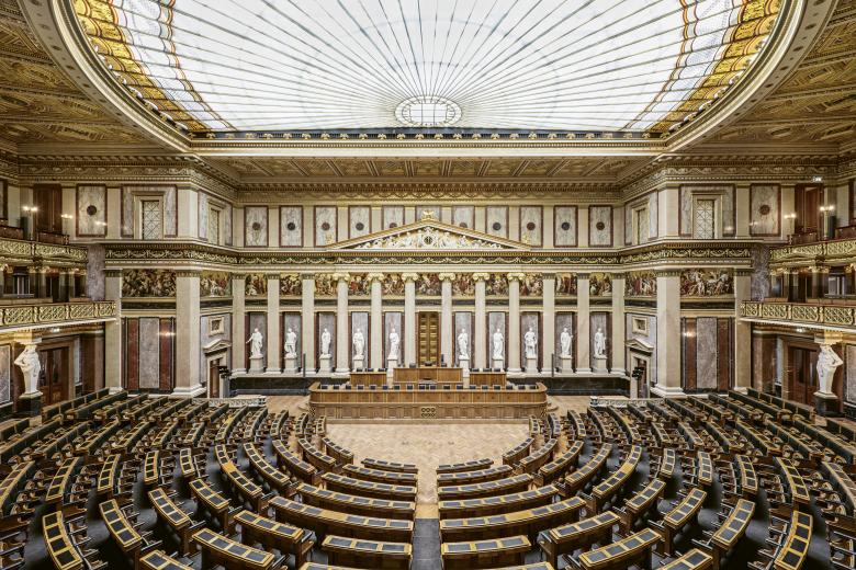 奥地利议会大楼改造与扩建丨奥地利维也纳丨Hertha Hurnaus-30