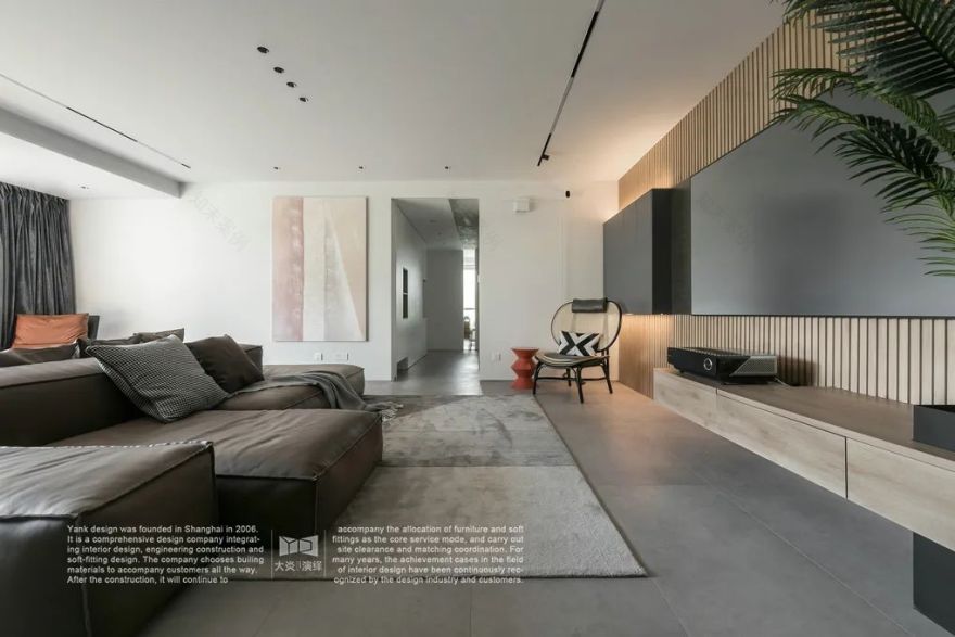 回形动线打造现代简约家居丨中国上海丨大炎演绎-28