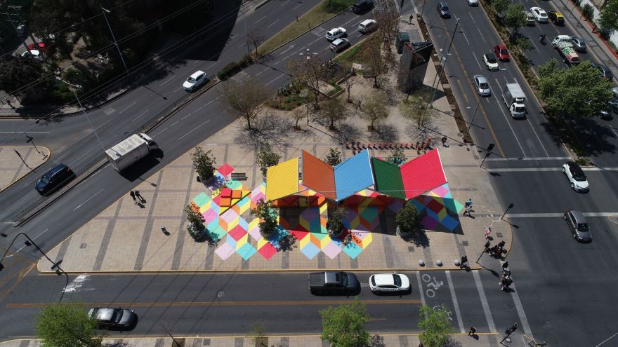 智利镜子广场丨智利圣地亚哥-8