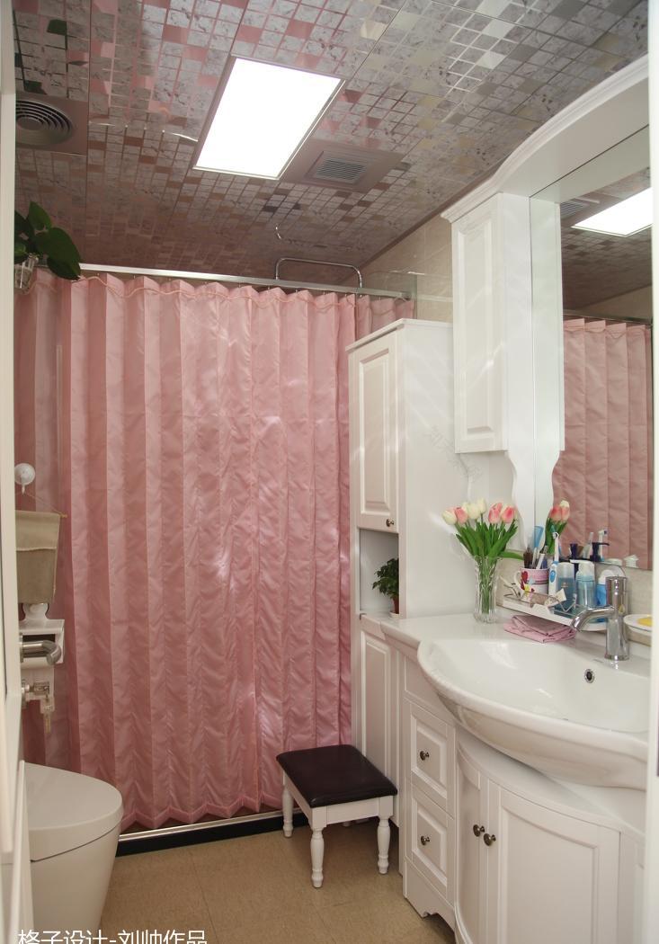 刘帅打造简欧三居室,弧形马赛克拼花、假壁炉增添欧式风情-32