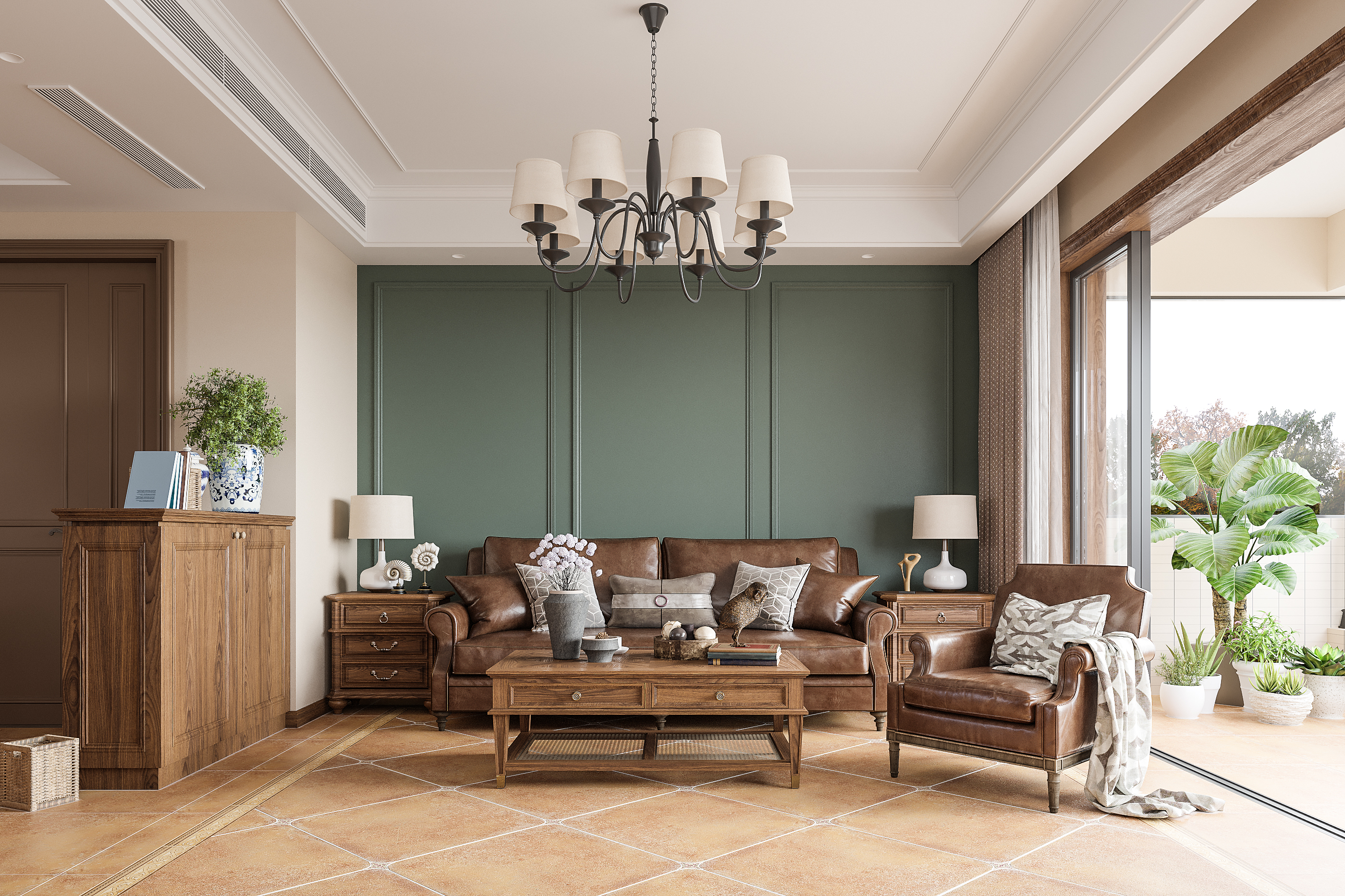 田园美式风格解读，CR5.0 设计案例展示-1