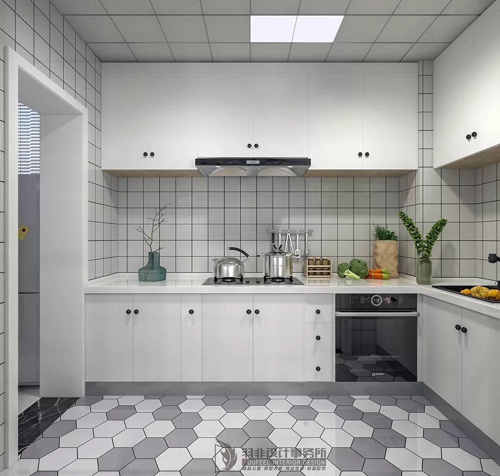 105㎡北欧风三居室,功能与舒适完美融合-36