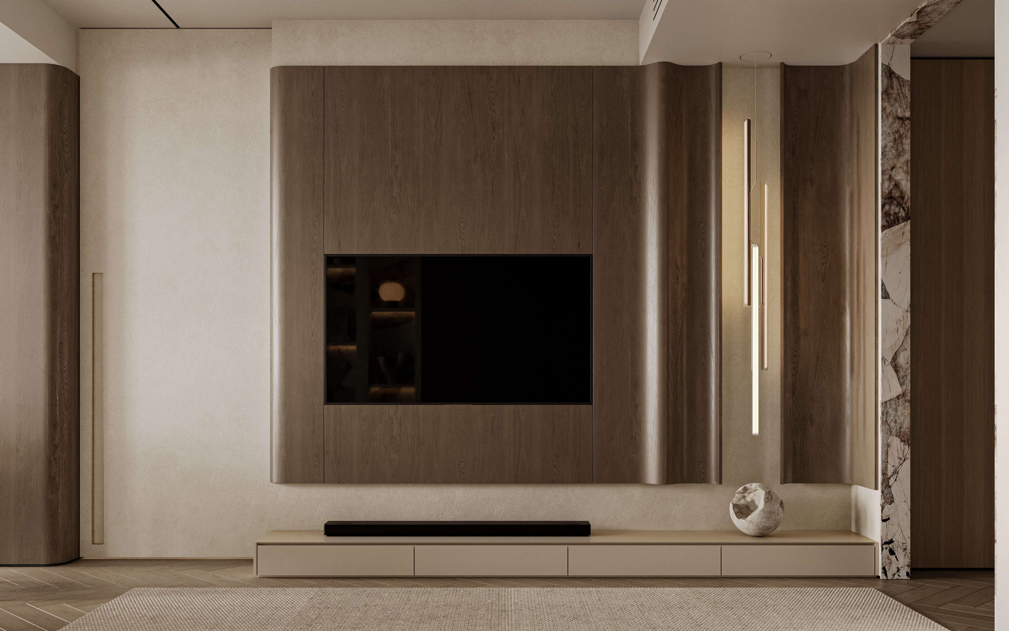 LATTE项目 客厅,餐厅及厨房丨Sher.Architects-21