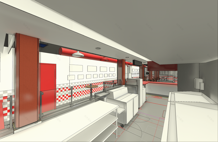 Five Guys | George Street Sydney | Restaurant Design-65