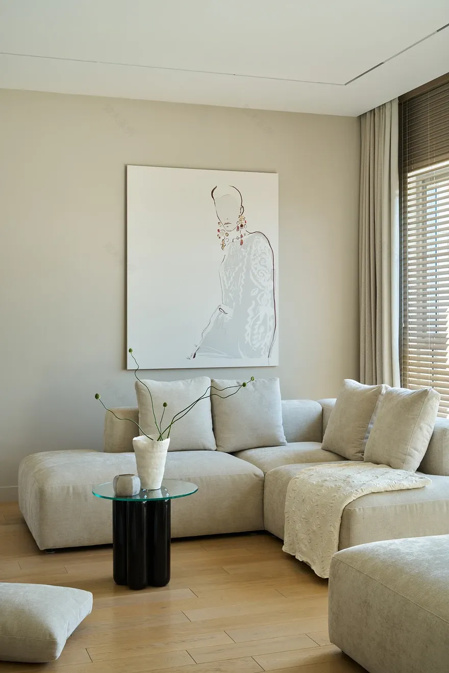 62平米女性公寓的极简主义室内设计丨叶夫根尼娅·阿博里娜,亚历山大·森丘戈夫-7