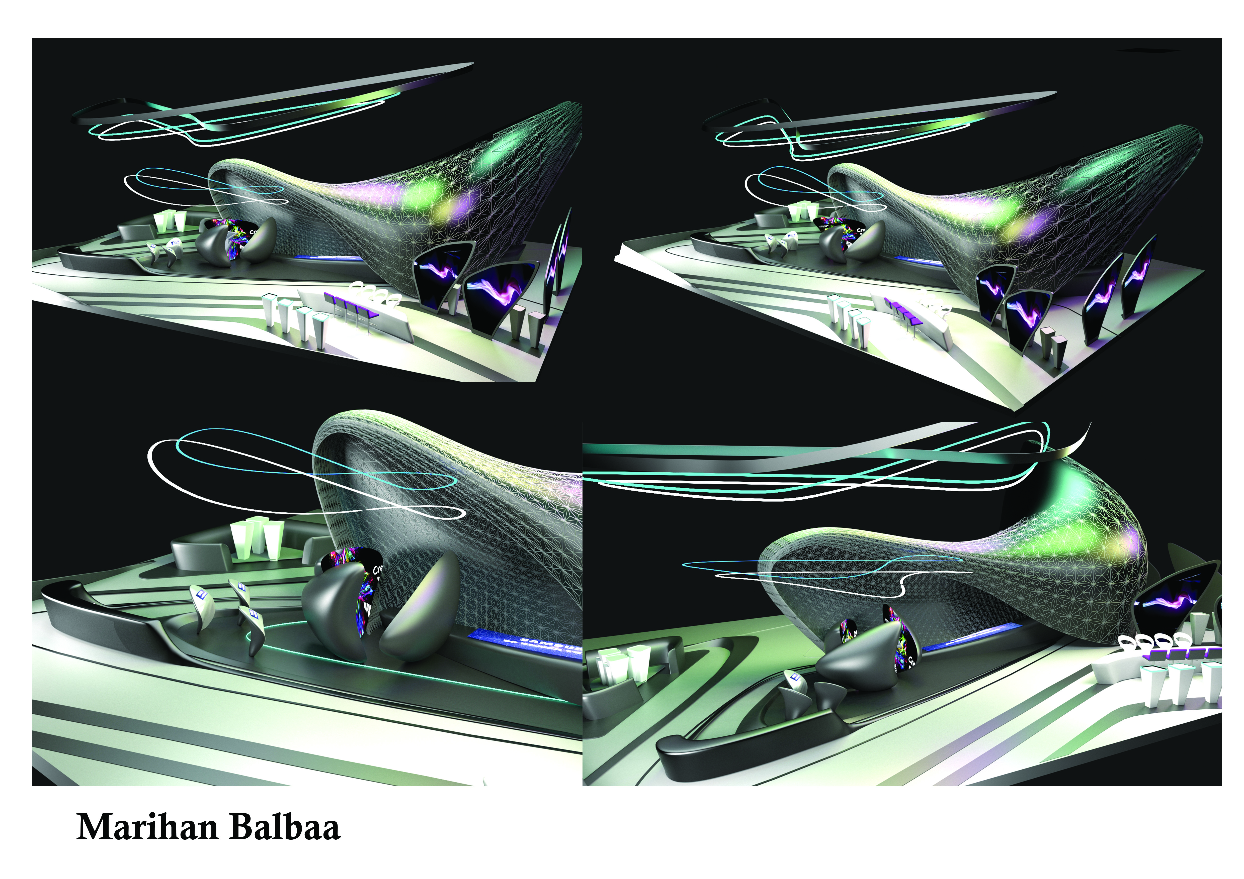 Wacom 展览摊位设计-23