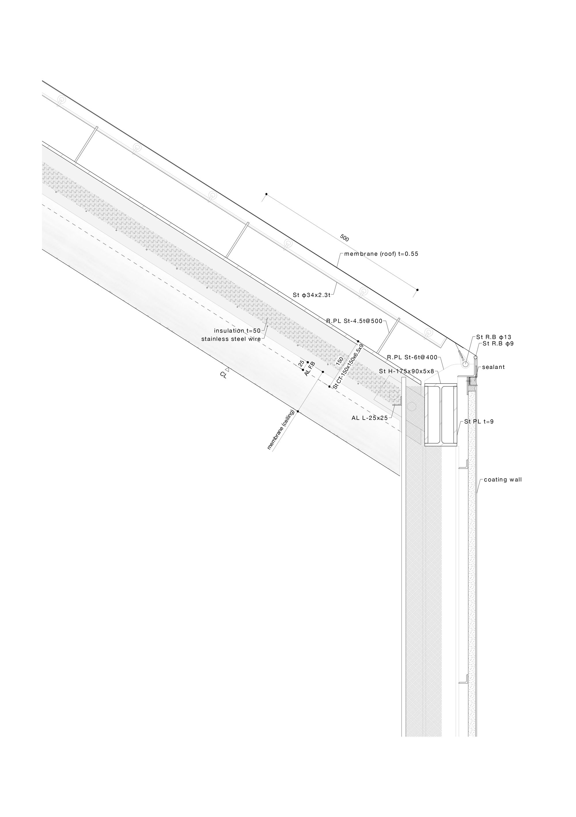 带膜屋顶的房子丨日本东京-32