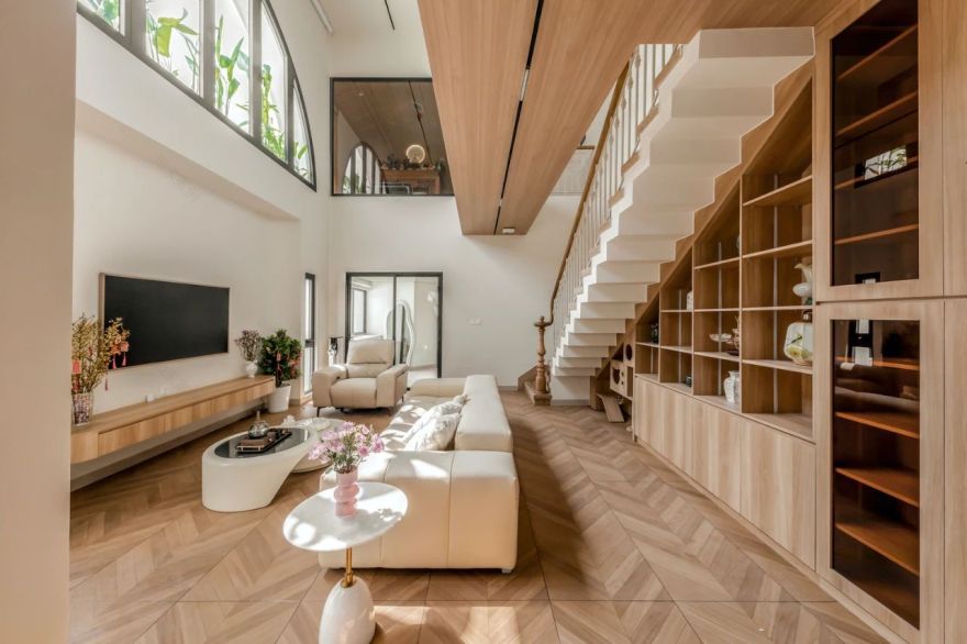 隐于城市,通透于心,3000块玻璃砖,拼出一个浪漫到不真实的家-21