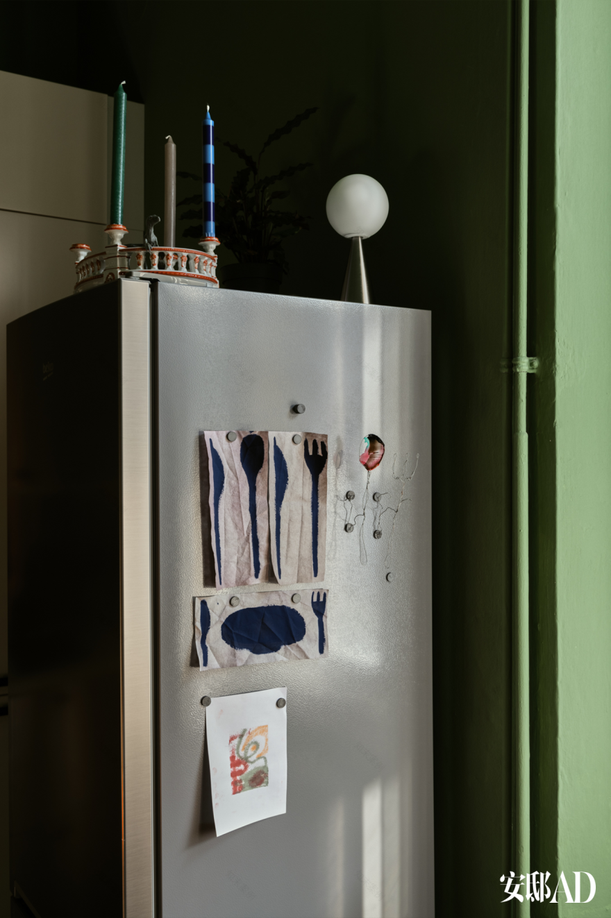 布景师的50㎡小公寓丨意大利米兰丨维托·萨拉莫内(Vito Salamone)-21