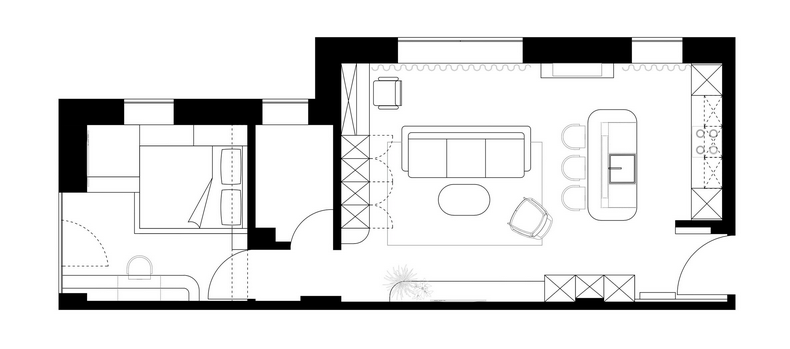 Chic 公寓，罗马尼亚布加勒斯特-45