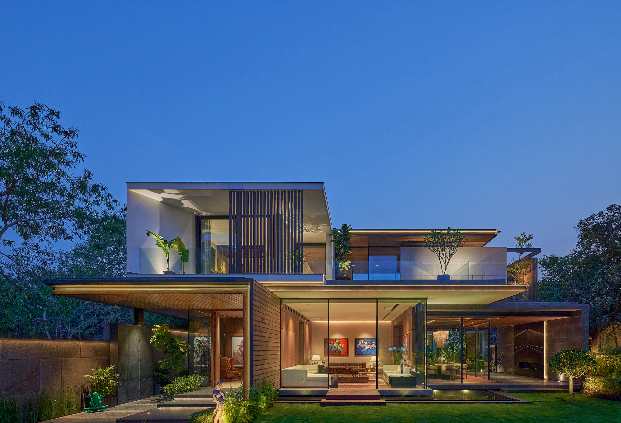 街角房屋丨印度新德里丨DADA Partners-29