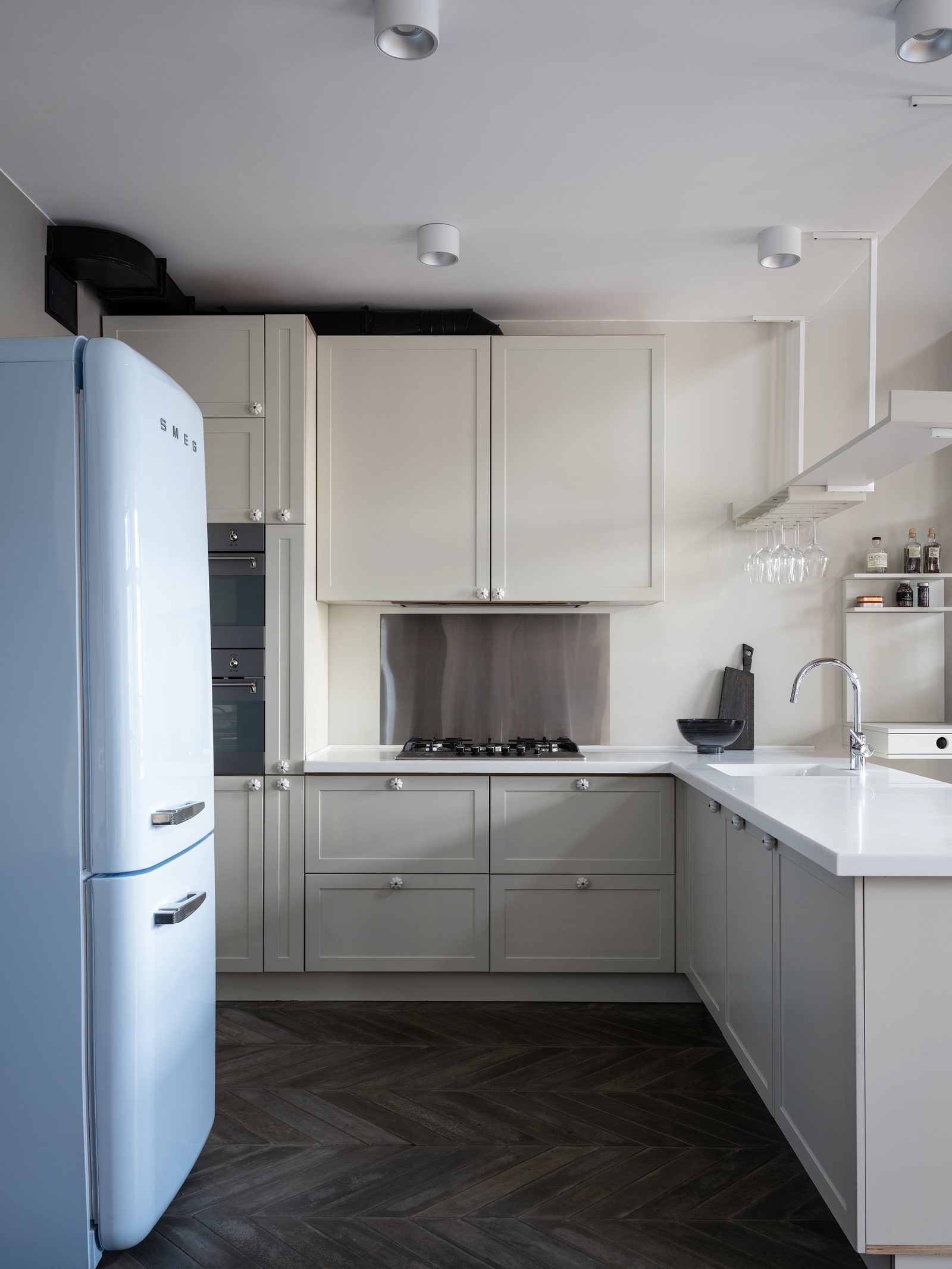 146㎡顶层新建成公寓室内设计-15