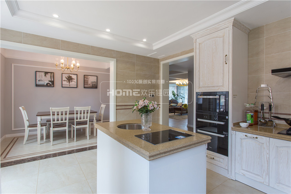 成都观城 220 平简约美式装修，家庭温馨空间设计-38