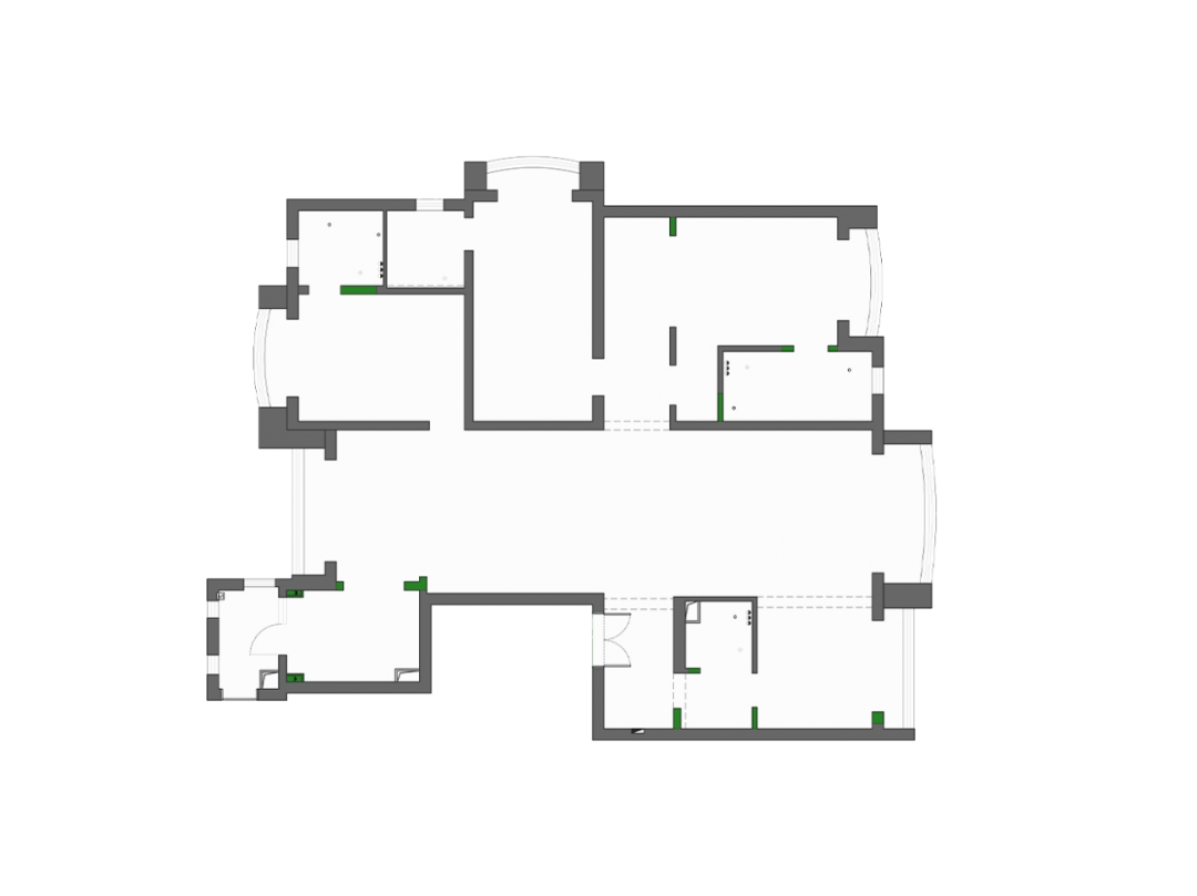 260㎡大平层，颠覆奢华，暖调极简 | 赫设计-99